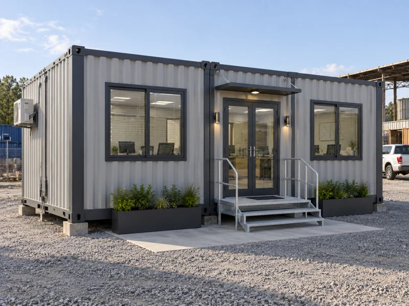 Combined container office