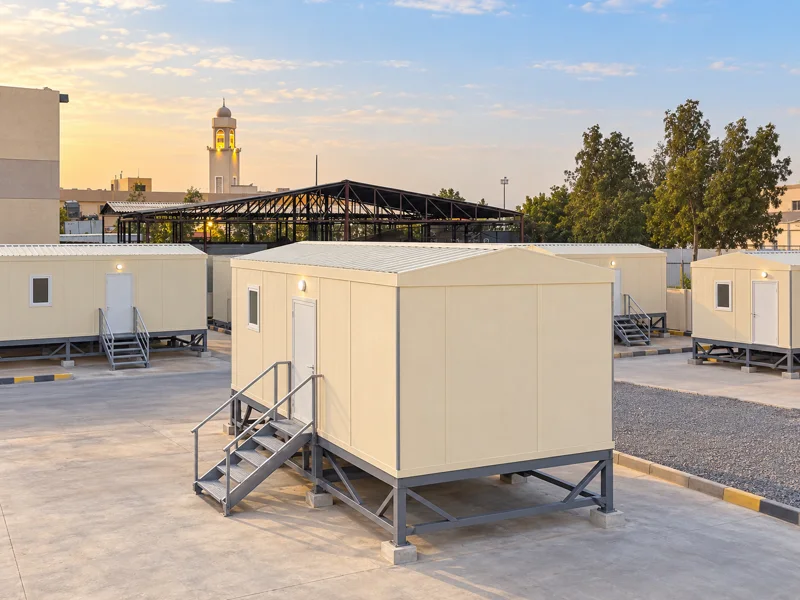 Multi-unit toilet block