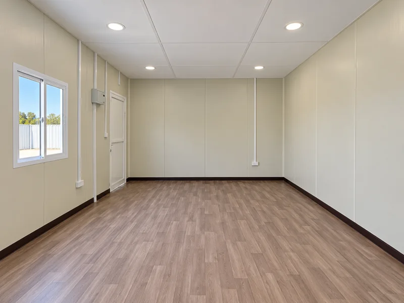 Sandwich-panel cabin interior