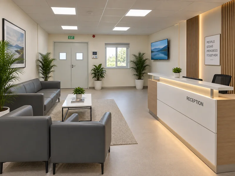 Premium reception interior