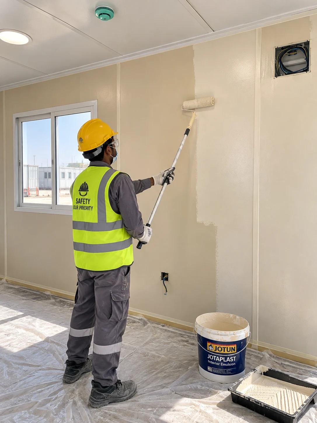 Cabin manufacturing work and safety practices